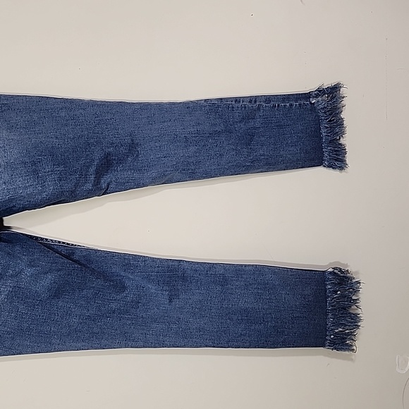 Free People Great Heights Frayed Jeans Size 31 - Picture 6 of 8